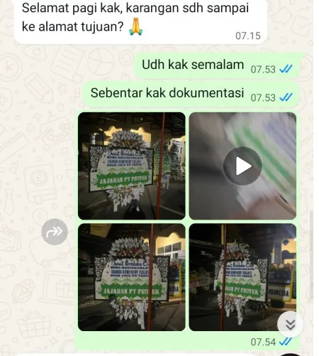 Pengiriman Papan Bunga Selamat Sendangguwo Tembalang