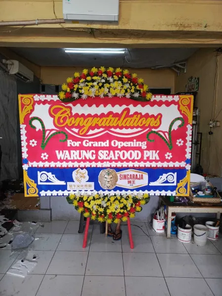 Papan Bunga Ucapan Selamat Sendangguwo Tembalang